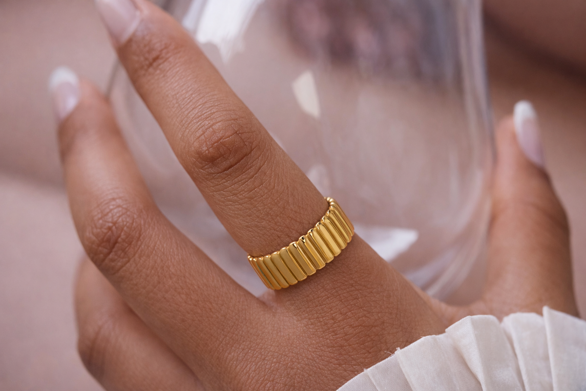 ÉLARA Ring | Verstellbarer | Minimalistischer Damen Schmuck