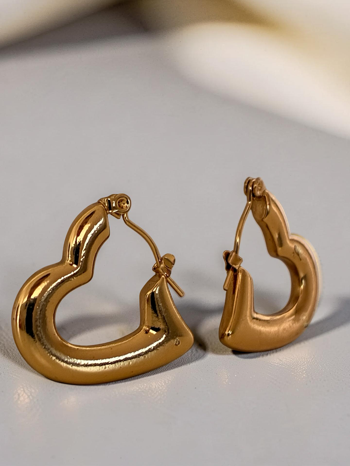 MALINA Creolen | Vielseitige Ohrringe | 18k