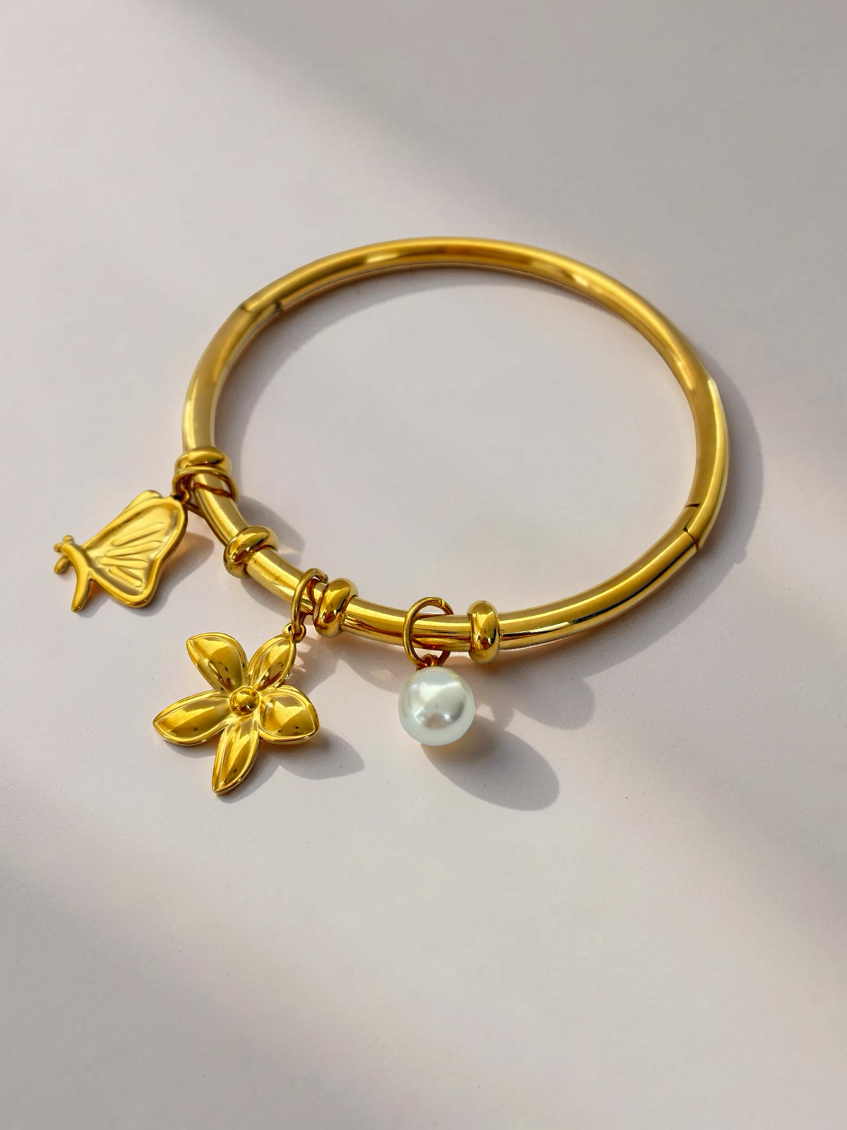 SORENA Armband | Modernes Damen Gold Armband