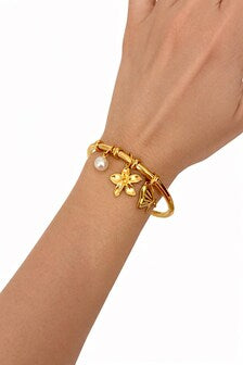 SORENA Armband | Modernes Damen Gold Armband
